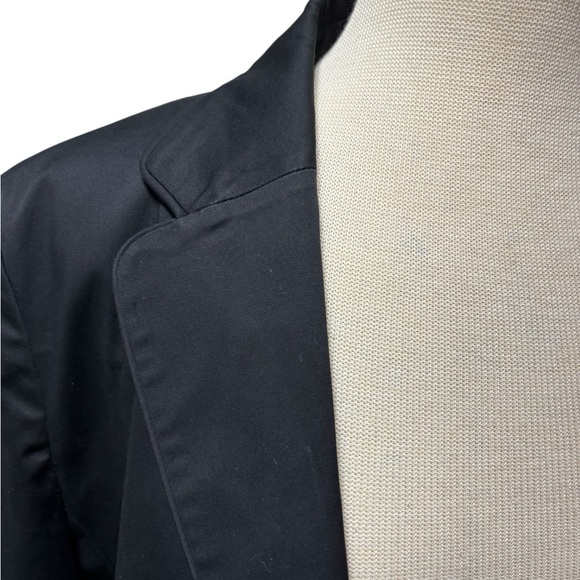 Talbots Black Blazer Structured Modern‎ Design - Picture 3 of 8